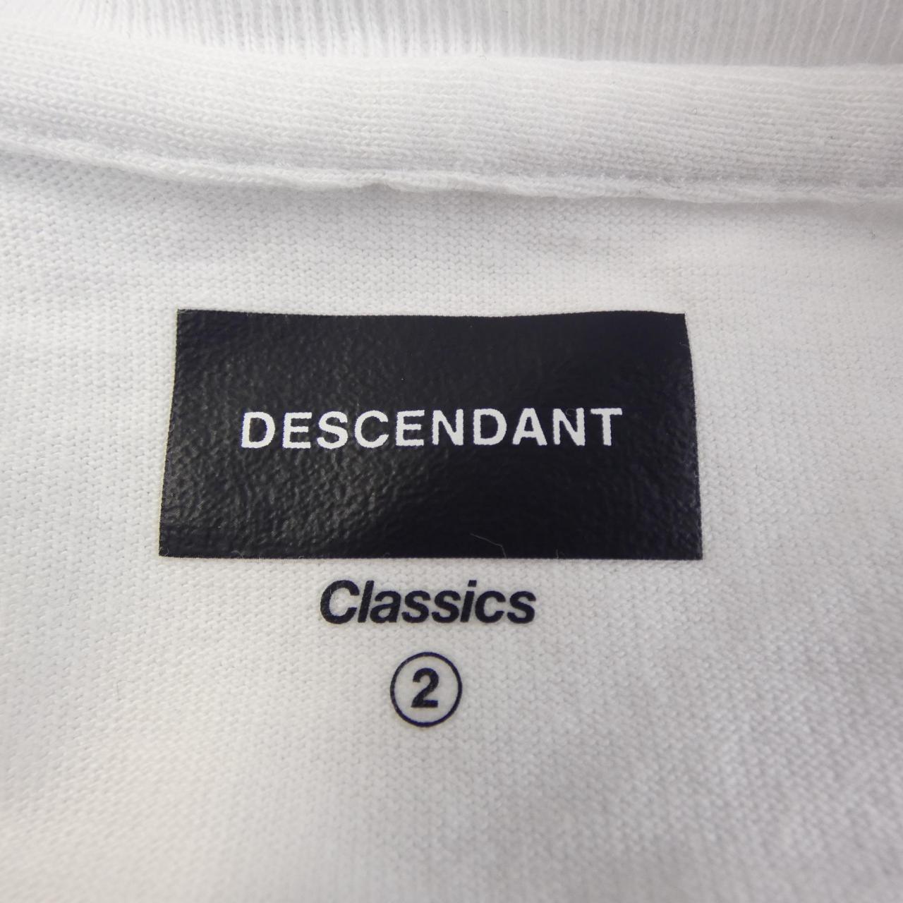 ディセンダント コットンTシャツ