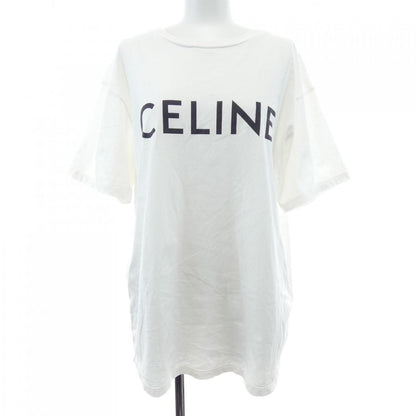 セリーヌ CELINEプリント コットンTシャツ