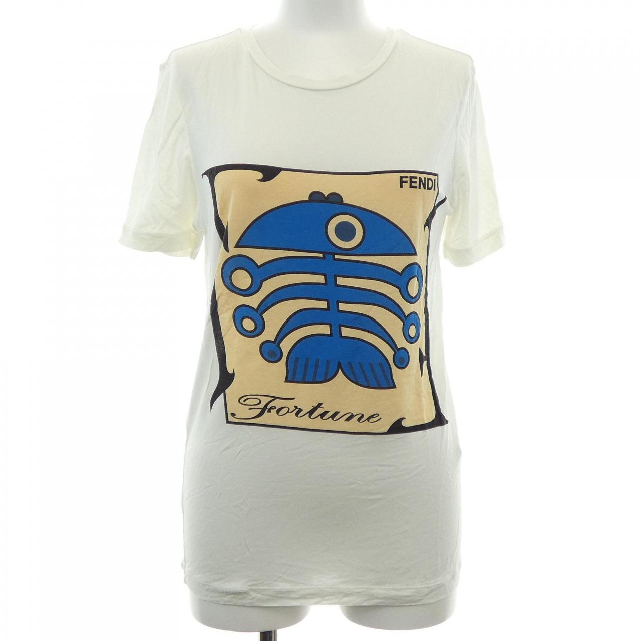 フェンディ コットンTシャツ