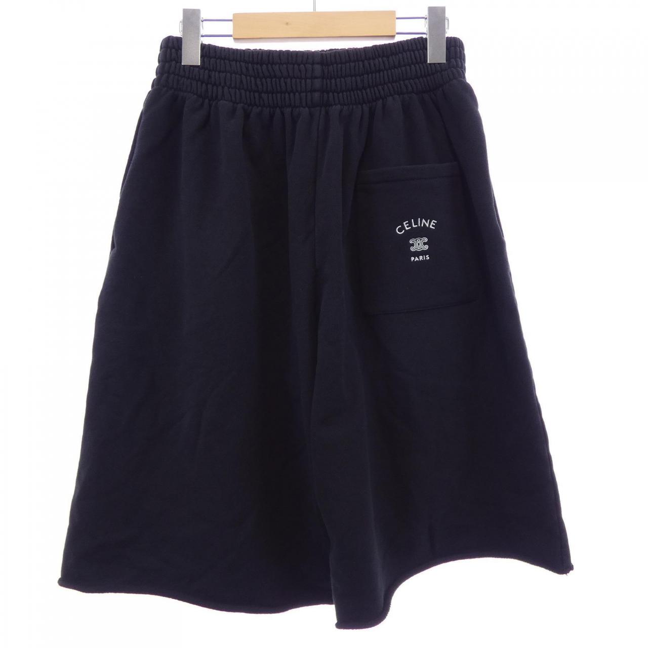 セリーヌ ウールショートパンツ