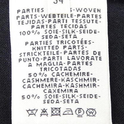 エルメス POSTE ET CAVALERIE ツイルレーヌ カシミヤ混トップス34