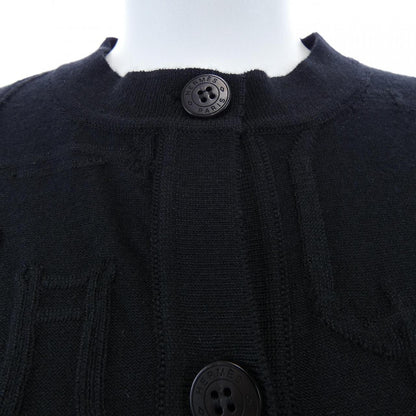 エルメス カシミヤ混カーディガン
