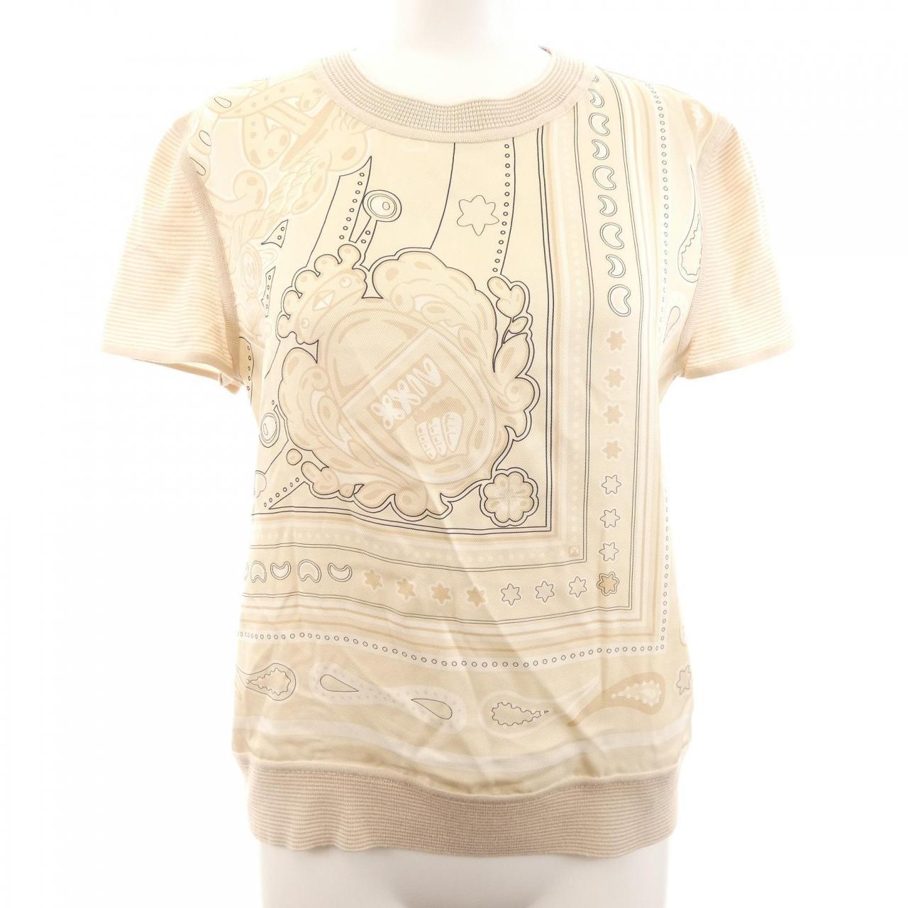 エルメス CANDY LIBRIS BANDANA シルクトップス