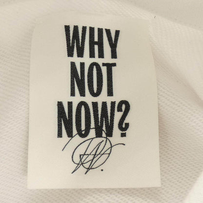 WHYNOTNOW コットンスウェットシャツ