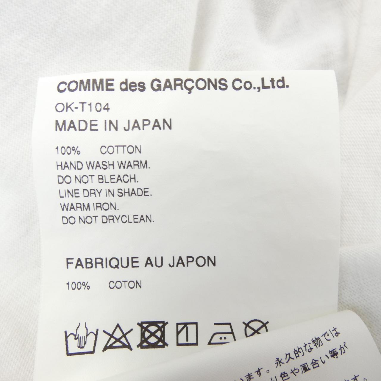 コムデギャルソン Lea Colombo コットン Tシャツ 青山限定
