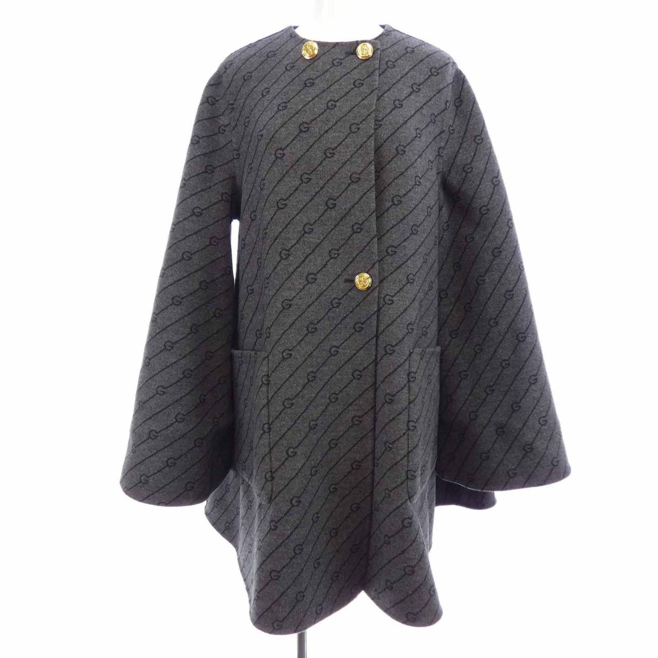 グッチ ダイアゴナルG ウールコート