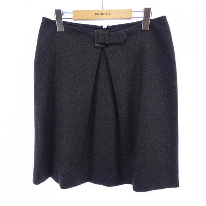 シャネル カシミヤ混スカート