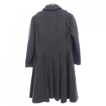 シャネル カシミヤ混コート
