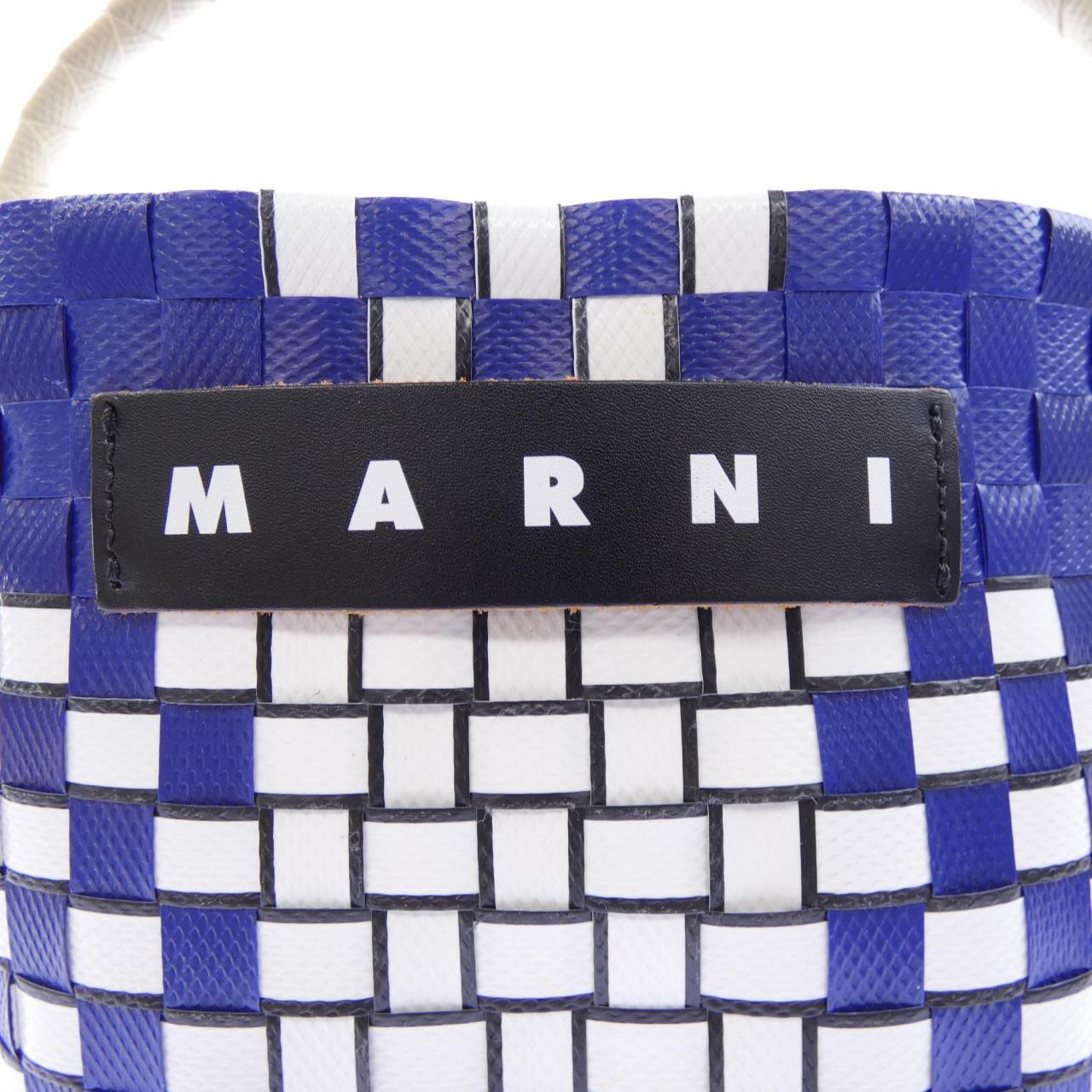 マルニ レザーハンドバッグ