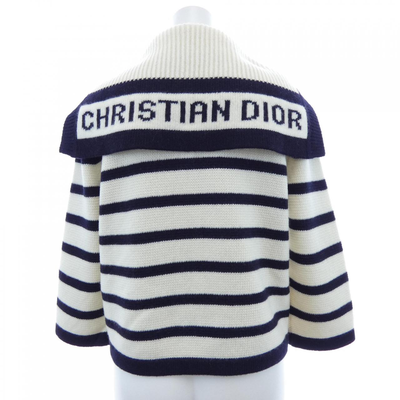 クリスチャンディオール DIOR MARINIERE カシミヤ混カーディガン