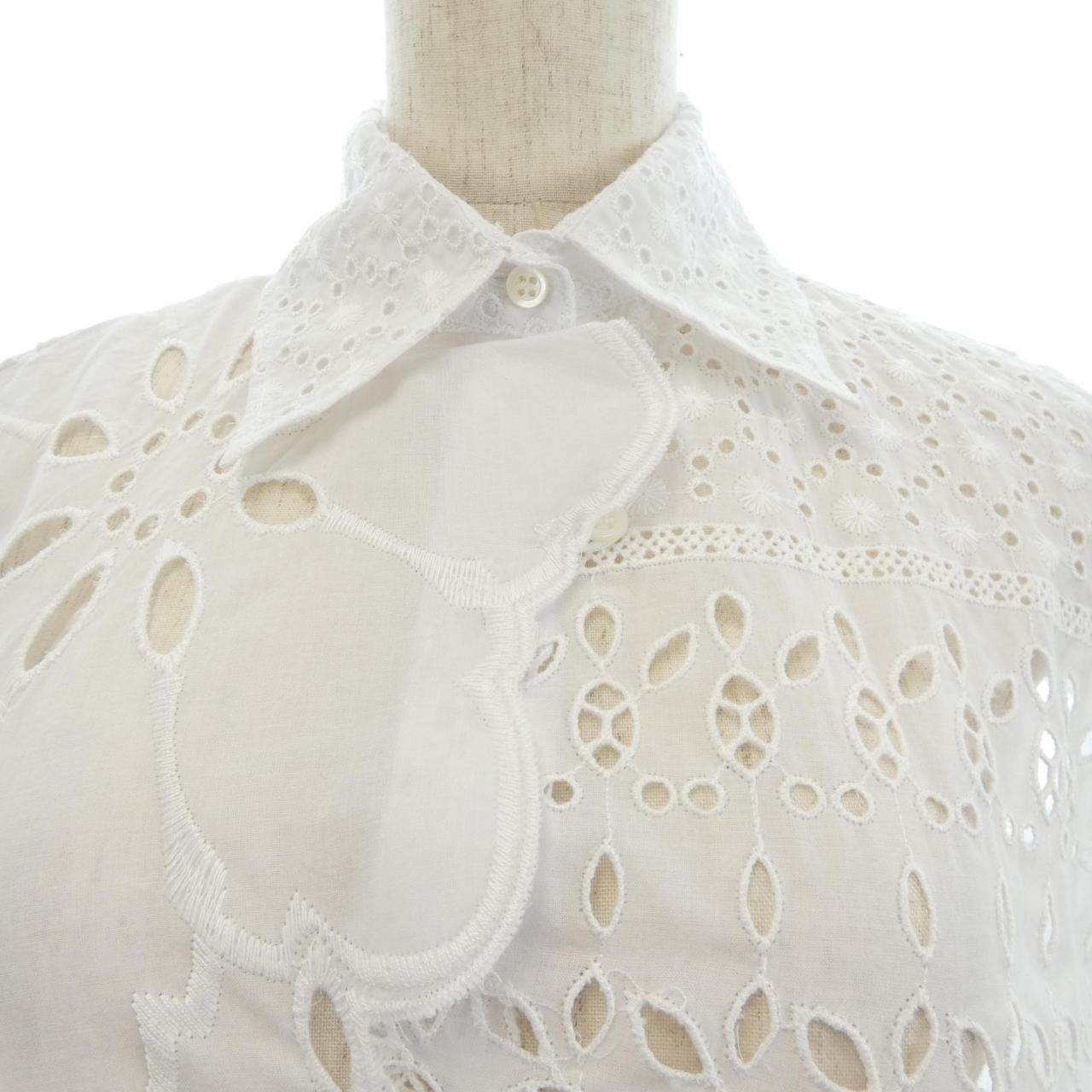 エルマンノシュエルビーノ ロングシャツ