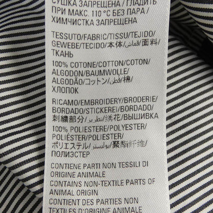 バレンシアガ ストライプシャツ