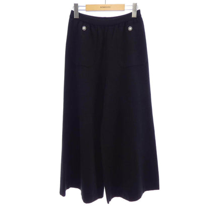 シャネル カシミヤ混パンツ