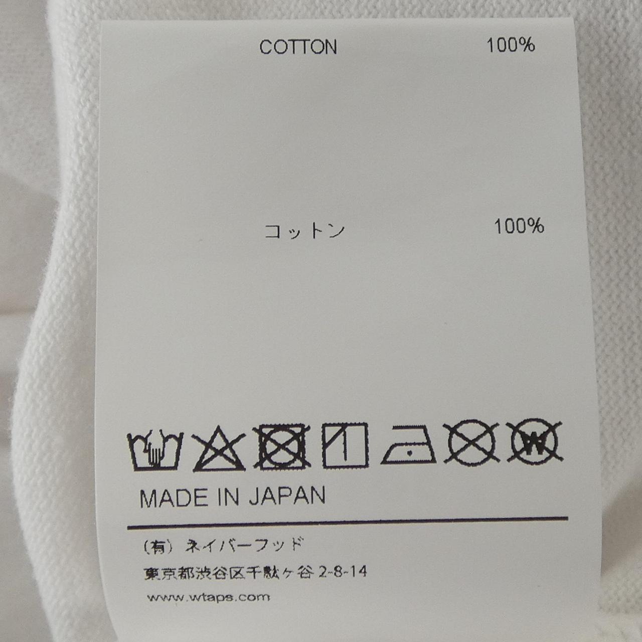 ダブルタップス コットンTシャツ