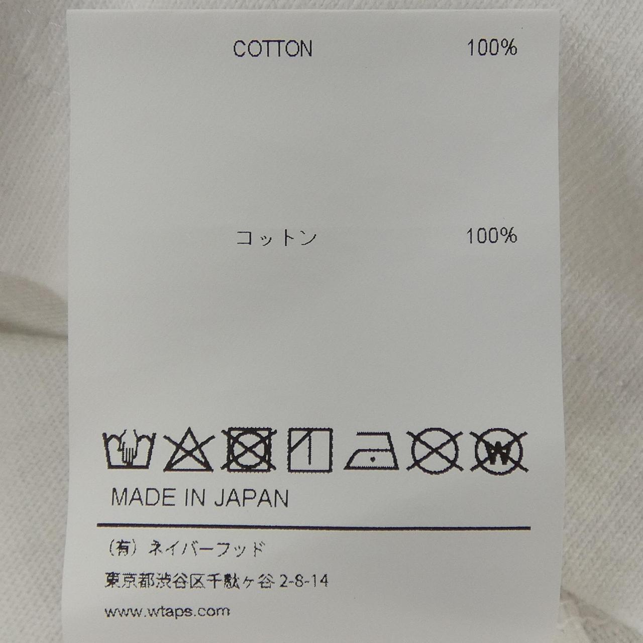 ダブルタップス コットンTシャツ