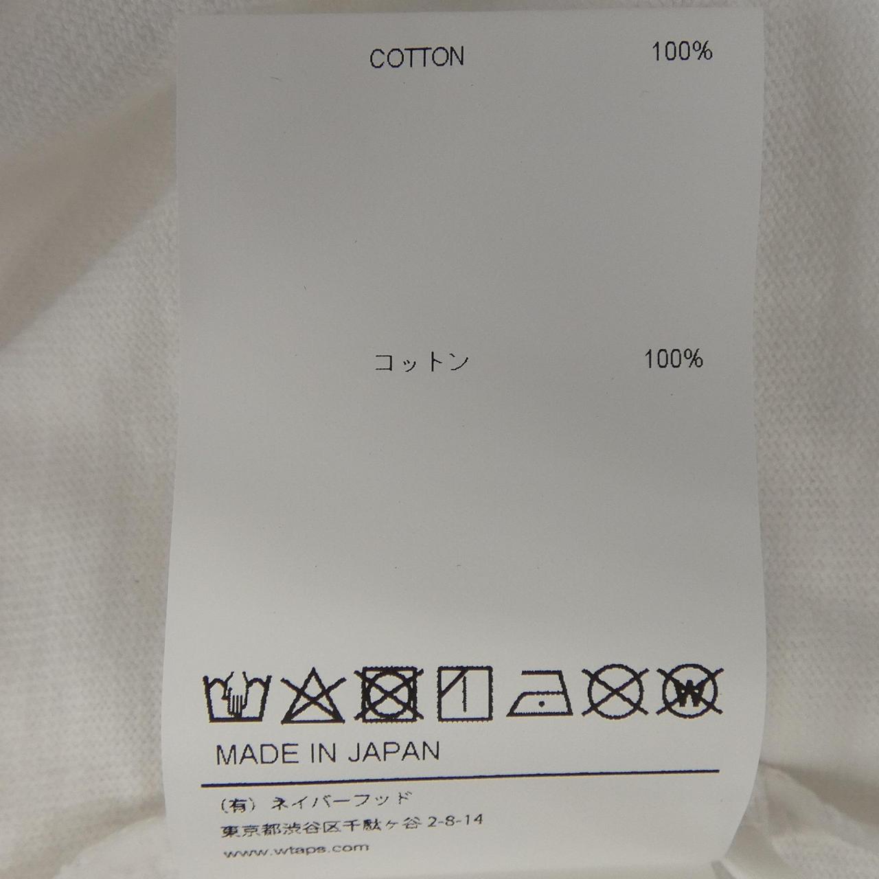 ダブルタップス コットンTシャツ