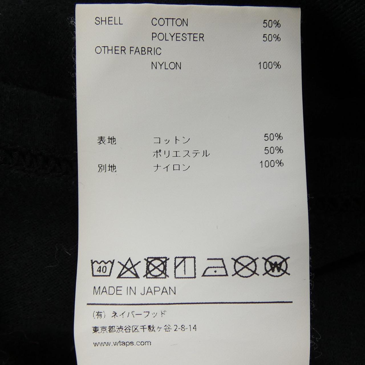 ダブルタップス コットンTシャツ