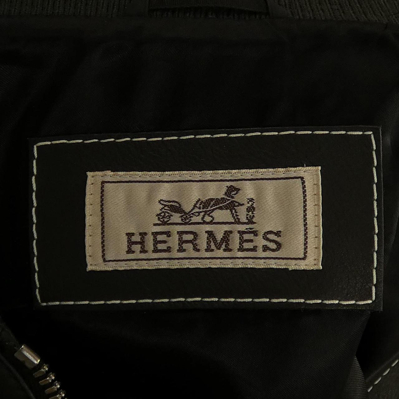 エルメス レザージャケット