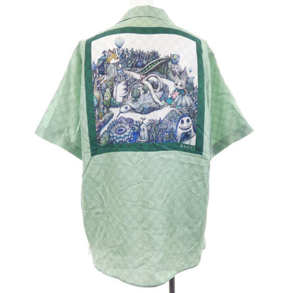 グッチ ヒグチユウコ シルク半袖シャツ