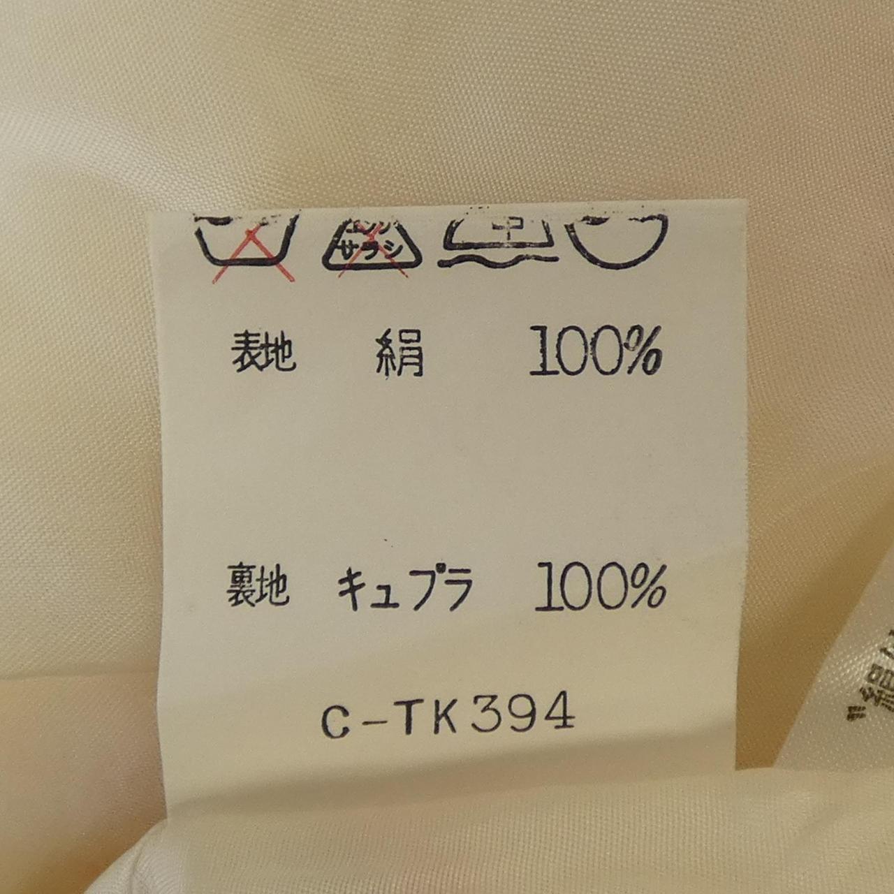 ハナエモリ シルクワンピース