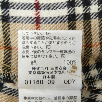 バーバリーブルーレーベル チェックシャツ