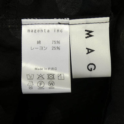 MAGENTA シフォンシャツ