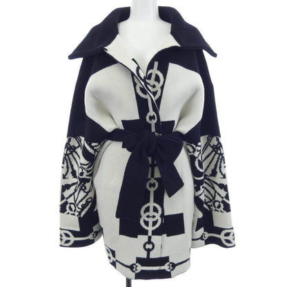 エルメス CLIQUETIS カシミヤロングカーディガン