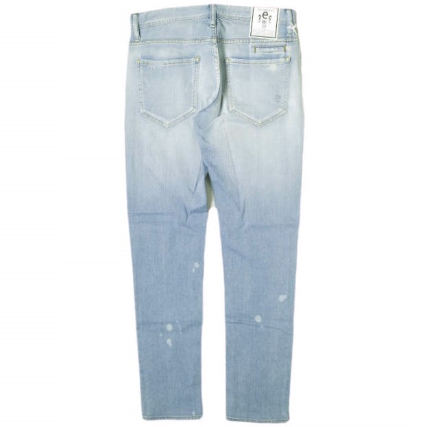 イージーンズ SEA HORSE BOY'S TAPERED コットン デニムパンツ