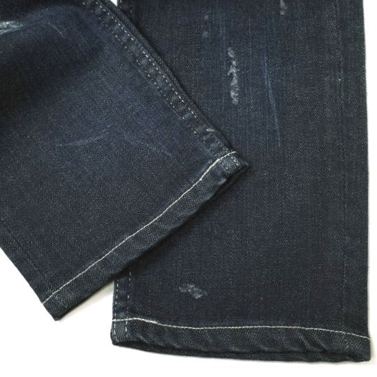 イージーンズ e-801 SLIM STRETCH コットン デニムパンツ