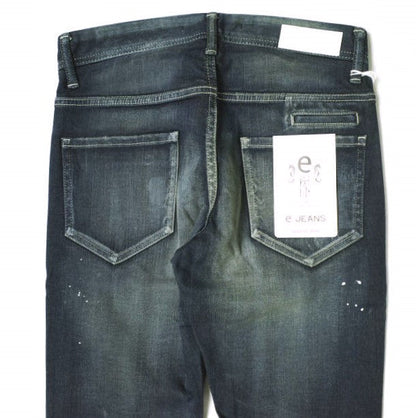 イージーンズ e-801 SLIM STRETCH コットン デニムパンツ