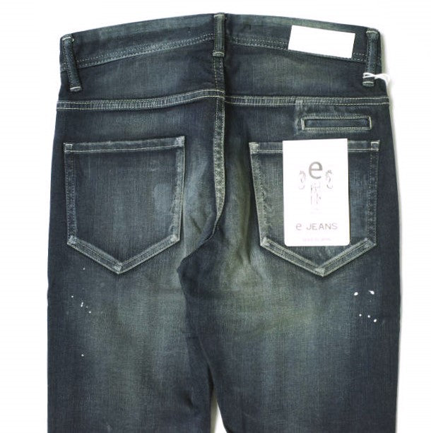 イージーンズ e-801 SLIM STRETCH コットン デニムパンツ
