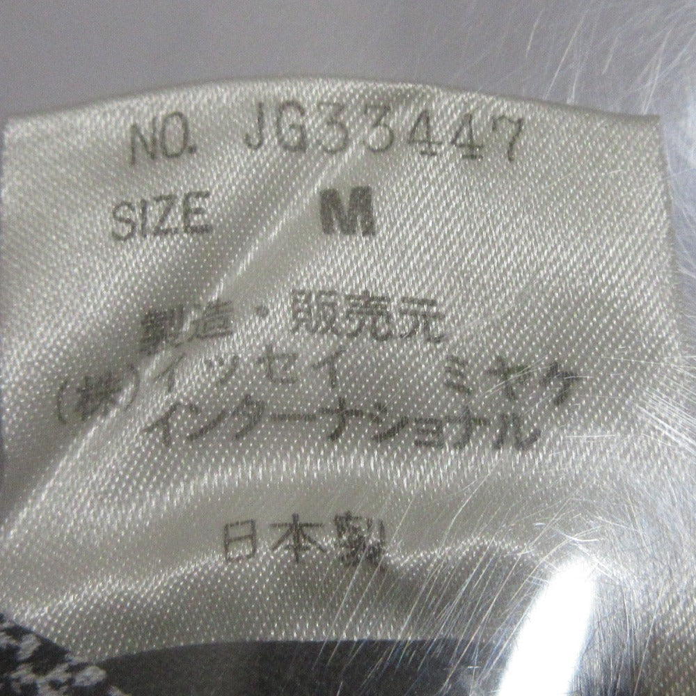 ISSEY MIYAKE 織柄 スタンドカラー ジャケット