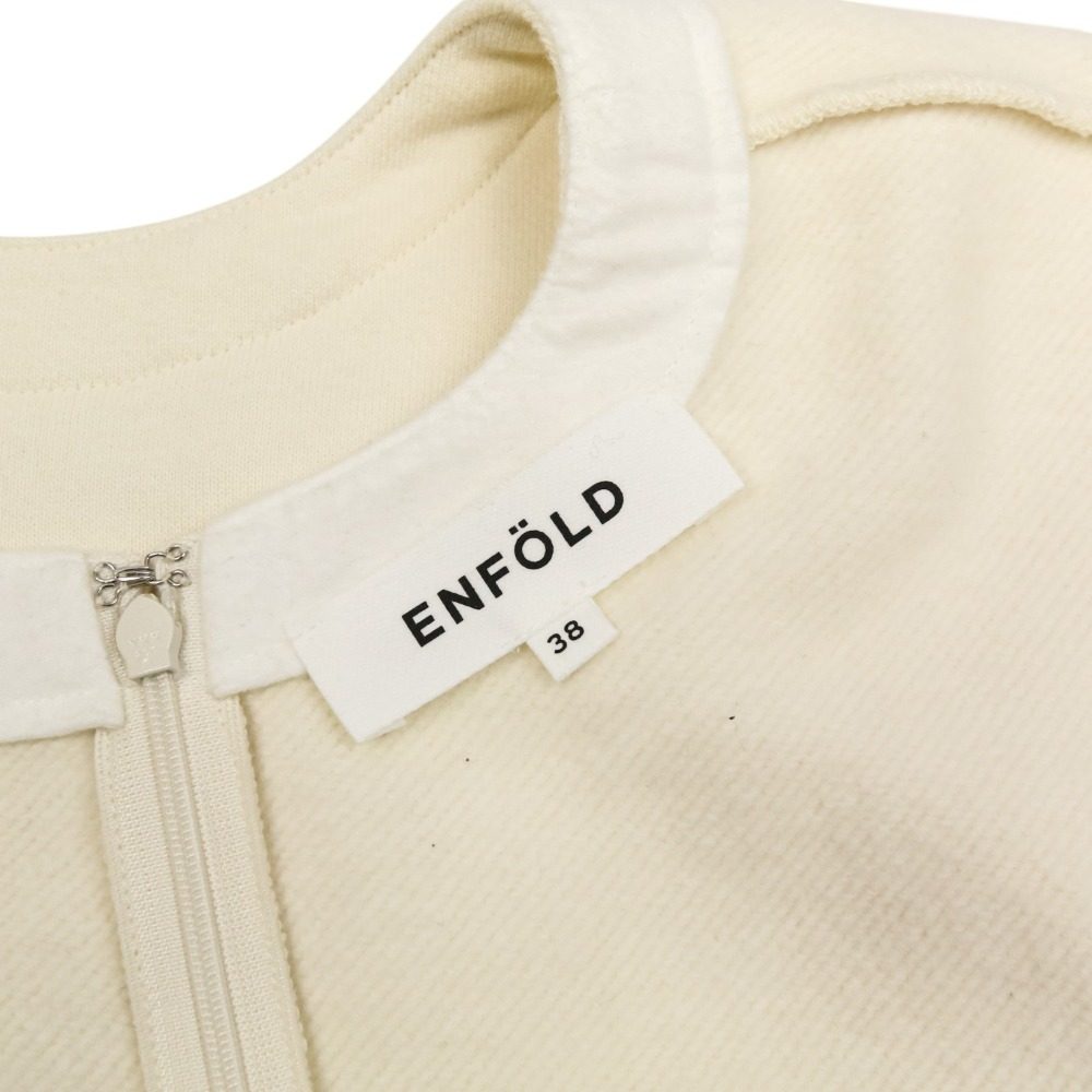ENFOLD TEXAS スウェット ドレス