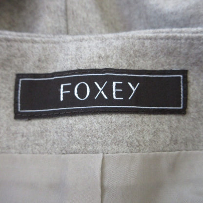 FOXEY Pants Armand ウールカシミヤニットパンツ