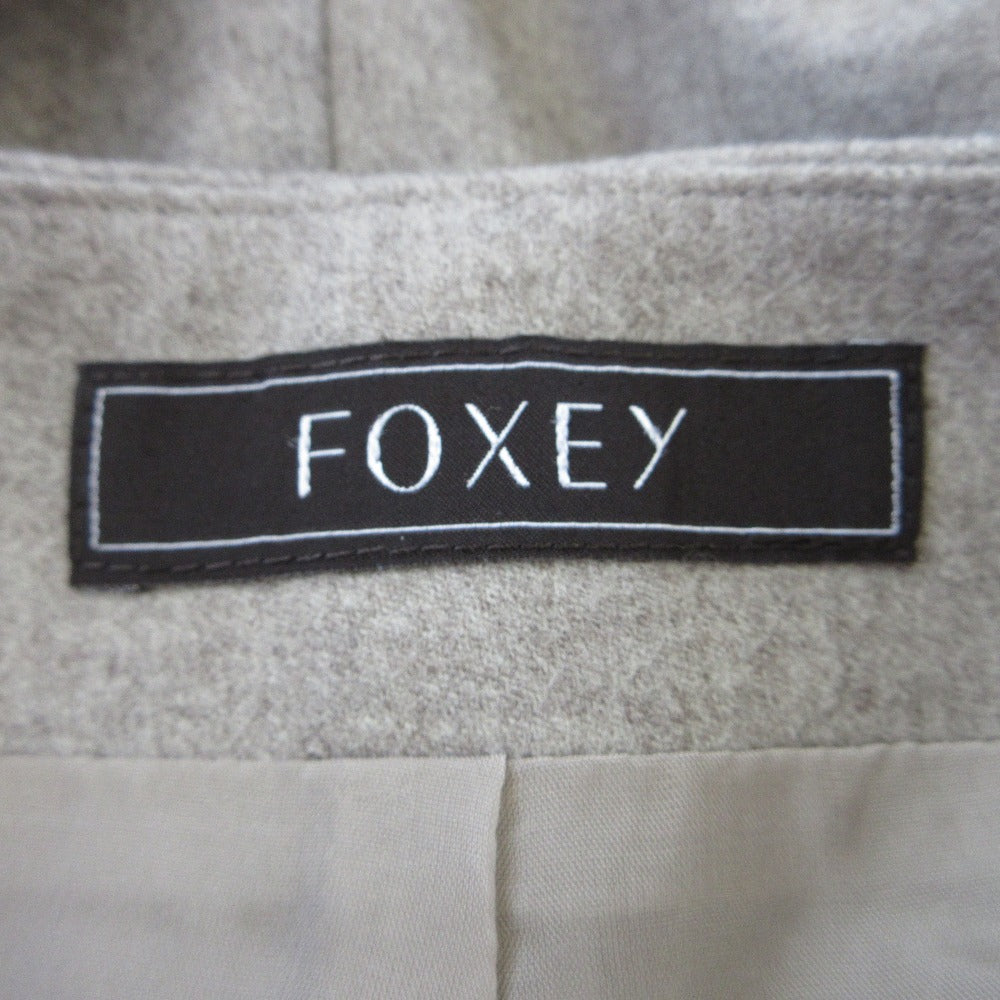FOXEY Pants Armand ウールカシミヤニットパンツ