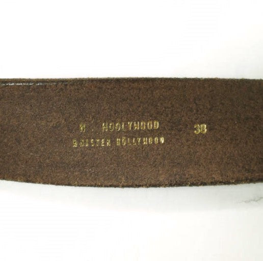 ルースターキングアンドカンパニー N.ハリウッド Old Style Buckleless Leather ベルト