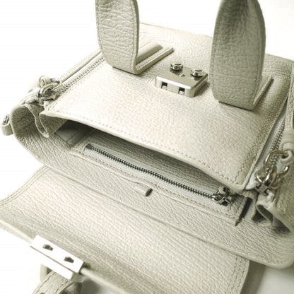 スリーワンフィリップリム PASHLI MINI SATCHEL レザーハンドバッグ