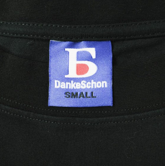 Danke Schon バック ロゴ 長袖 Tシャツ S ブラック