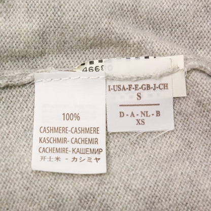 Brunello Cucinelli ガラスビーズ カシミヤ100% ショートスリーブニット
