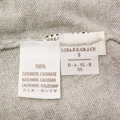 Brunello Cucinelli ガラスビーズ カシミヤ100% ショートスリーブニット