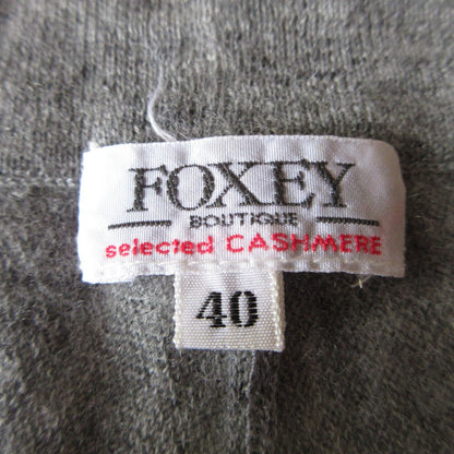 FOXEY カシミヤ ニット カーディガン