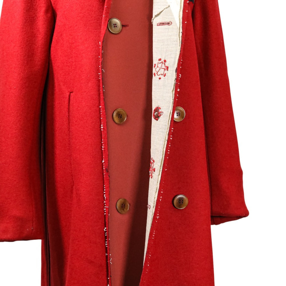 Maison Margiela リバーシブル チェック パネル コート