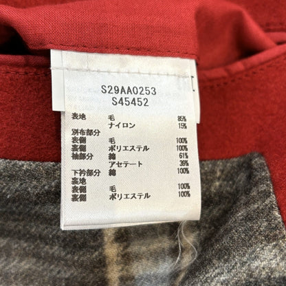 Maison Margiela リバーシブル チェック パネル コート