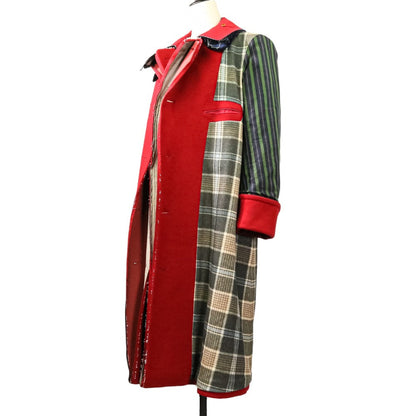 Maison Margiela リバーシブル チェック パネル コート