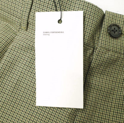 カミエルフォートヘンス PLEATED SUIT PANTS SHORTS コットン ショートパンツ