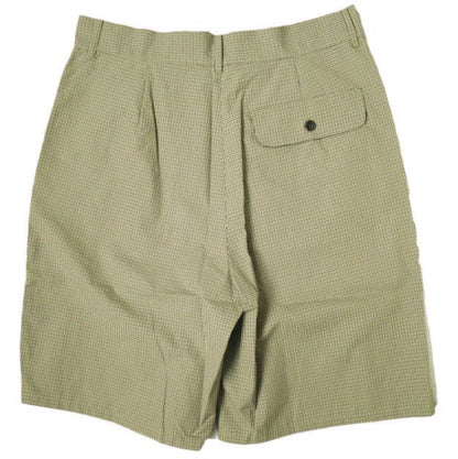 カミエルフォートヘンス PLEATED SUIT PANTS SHORTS コットン ショートパンツ