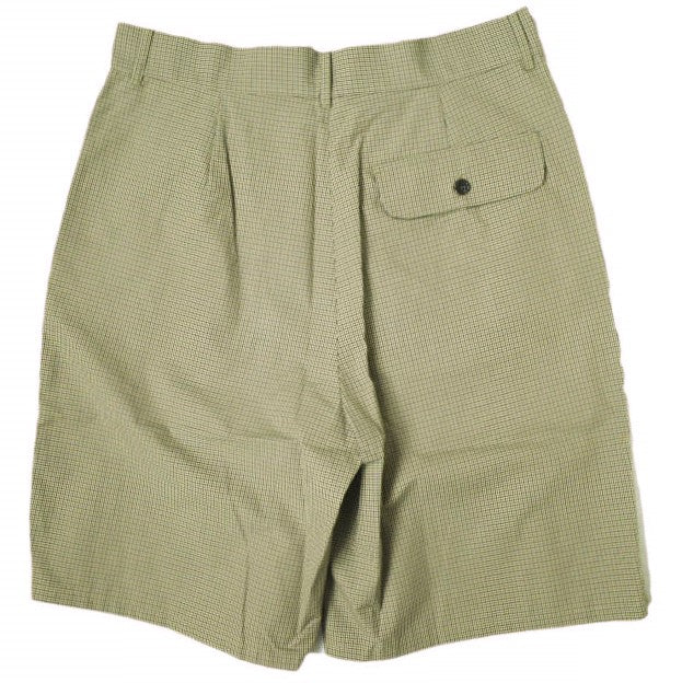 カミエルフォートヘンス PLEATED SUIT PANTS SHORTS コットン ショートパンツ