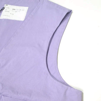 カミエルフォートヘンス ZIP VEST TWILL コットン ベスト