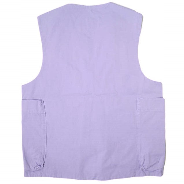 カミエルフォートヘンス ZIP VEST TWILL コットン ベスト
