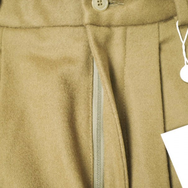 ヘドメイナー WOOL 6 PLEAT PANTS ウールパンツ